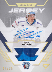 Adam Luke 23-24 Tipsport Extraliga Game Jersey Auto #GJS-LA