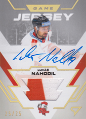 Nahodil Lukáš 23-24 Tipsport Extraliga Game Jersey Auto #GJS-LN