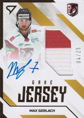 Gerlach Max 22-23 Tipos Extraliga Game Jersey Auto #GJS-MG
