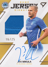 Mikula Jan 22-23 Fortuna Liga Game Jersey Auto #GJS-MI