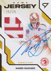 Mazanec Marek 22-23 Tipsport Extraliga Game Jersey Auto #GJS-MM