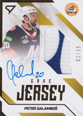 Galamboš Peter 22-23 Tipos Extraliga Game Jersey Auto #GJS-PG