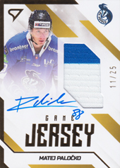 Paločko Matej 22-23 Tipos Extraliga Game Jersey Auto #GJS-PL