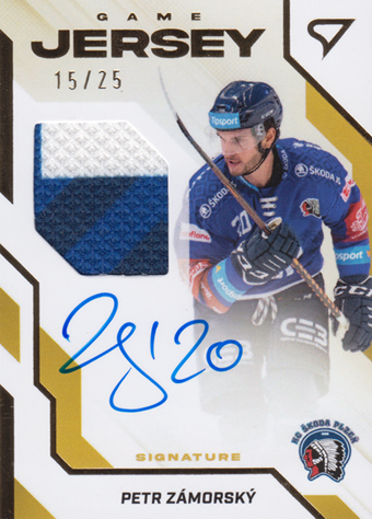 Zámorský Petr 22-23 Tipsport Extraliga Game Jersey Auto #GJS-PZ