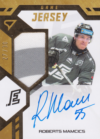 Mamčics Roberts 24-25 Tipsport Extraliga Game Jersey Auto #GJS-RM
