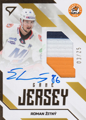 Žitný Roman 22-23 Tipos Extraliga Game Jersey Auto #GJS-RZ
