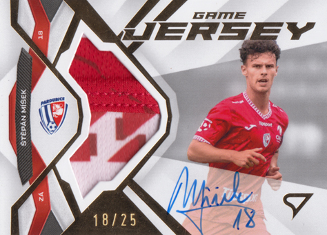 Míšek Štěpán 25-26 Chance Liga Game Jersey Auto #GJS-SM