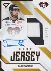 Tamáši Alex 22-23 Tipos Extraliga Game Jersey Auto #GJS-TA