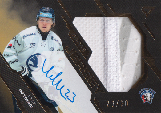 Petman Ville 25-26 Tipsport Extraliga Game Jersey Gold Auto #GJS-VP