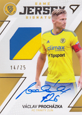 Procházka Václav 22-23 Fortuna Liga Game Jersey Auto #GJS-VP