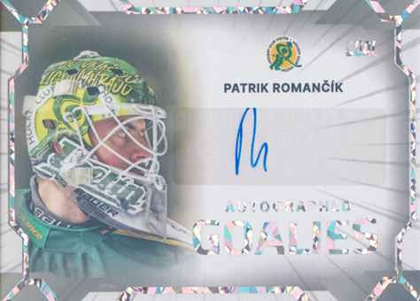 Romančík Patrik 23-24 GOAL Cards Chance liga Goalies Auto #AG-4