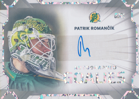 Romančík Patrik 23-24 GOAL Cards Chance liga Goalies Auto #AG-4