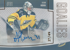 Horák Adam 22-23 GOAL Cards Chance liga Goalies Autograph #G-5