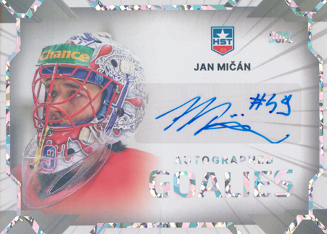 Mičán Jan 23-24 GOAL Cards Chance liga Goalies Auto #AG-5