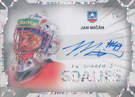 Mičán Jan 23-24 GOAL Cards Chance liga Goalies Auto #AG-5