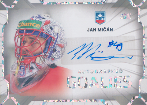Mičán Jan 23-24 GOAL Cards Chance liga Goalies Auto #AG-5