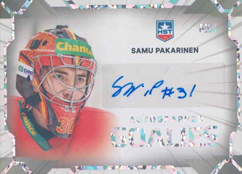 Pakarinen Samu 23-24 GOAL Cards Chance liga Goalies Auto #AG-6