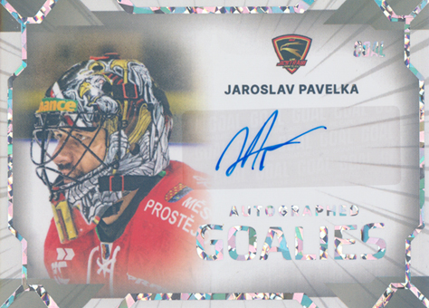 Pavelka Jaroslav 23-24 GOAL Cards Chance liga Goalies Auto #AG-9