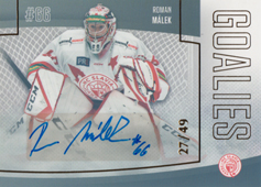 Málek Roman 22-23 GOAL Cards Chance liga Goalies Autograph #G-10