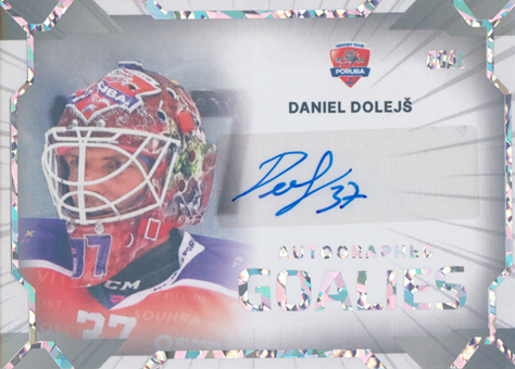 Dolejš Daniel 23-24 GOAL Cards Chance liga Goalies Auto #AG-11