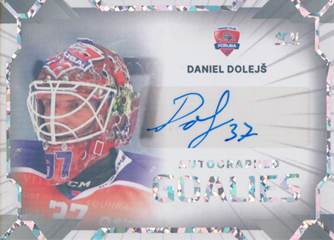 Dolejš Daniel 23-24 GOAL Cards Chance liga Goalies Auto #AG-11