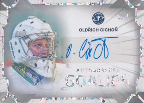 Cichoň Oldřich 23-24 GOAL Cards Chance liga Goalies Auto #AG-12