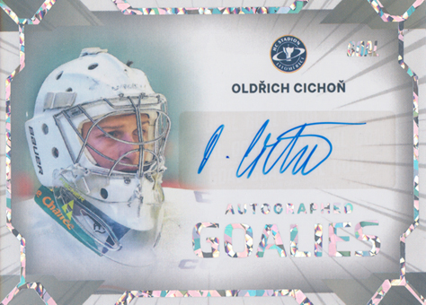 Cichoň Oldřich 23-24 GOAL Cards Chance liga Goalies Auto #AG-12