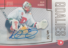 Klouček Milan 22-23 GOAL Cards Chance liga Goalies Autograph #G-13