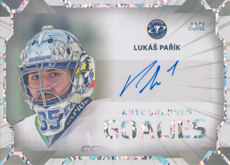 Pařík Lukáš 23-24 GOAL Cards Chance liga Goalies Auto #AG-13