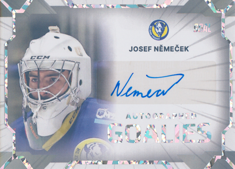 Němeček Josef 23-24 GOAL Cards Chance liga Goalies Auto #AG-18