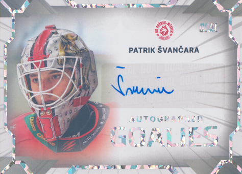Švančara Patrik 23-24 GOAL Cards Chance liga Goalies Auto #AG-19