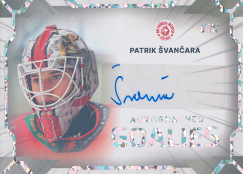 Švančara Patrik 23-24 GOAL Cards Chance liga Goalies Auto #AG-19