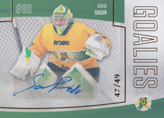 Sachr David 22-23 GOAL Cards Chance liga Goalies Autograph #G-20