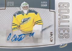 Cichoň Oldřich 22-23 GOAL Cards Chance liga Goalies Autograph #G-21