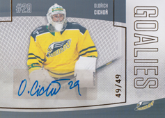 Cichoň Oldřich 22-23 GOAL Cards Chance liga Goalies Autograph #G-21