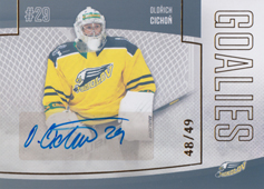 Cichoň Oldřich 22-23 GOAL Cards Chance liga Goalies Autograph #G-21