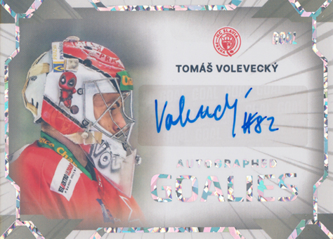Volevecký Tomáš 23-24 GOAL Cards Chance liga Goalies Auto #AG-21