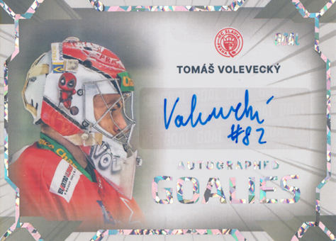 Volevecký Tomáš 23-24 GOAL Cards Chance liga Goalies Auto #AG-21