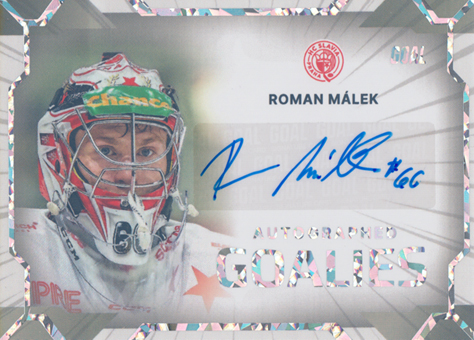 Málek Roman 23-24 GOAL Cards Chance liga Goalies Auto #AG-22