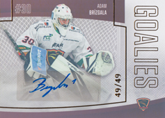 Brízgala Adam 22-23 GOAL Cards Chance liga Goalies Autograph #G-23