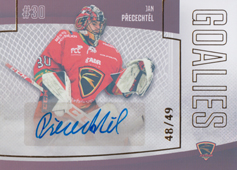 Přecechtěl Jan 22-23 GOAL Cards Chance liga Goalies Autograph #G-24