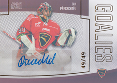 Přecechtěl Jan 22-23 GOAL Cards Chance liga Goalies Autograph #G-24
