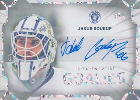 Soukup Jakub 23-24 GOAL Cards Chance liga Goalies Auto #AG-24