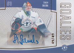 Sklíba Šimon 22-23 GOAL Cards Chance liga Goalies Autograph #G-25