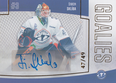Sklíba Šimon 22-23 GOAL Cards Chance liga Goalies Autograph #G-25