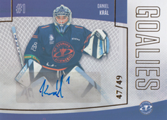 Král Daniel 22-23 GOAL Cards Chance liga Goalies Autograph #G-26