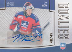 Mičán Jan 22-23 GOAL Cards Chance liga Goalies Autograph #G-27