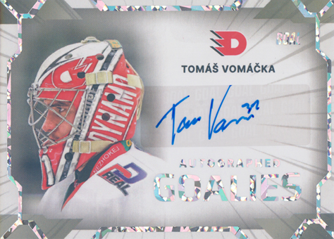 Vomáčka Tomáš 23-24 GOAL Cards Chance liga Goalies Auto #AG-27