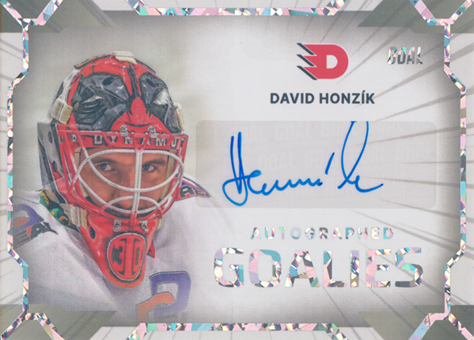 Honzík David 23-24 GOAL Cards Chance liga Goalies Auto #AG-28
