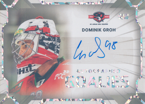 Groh Dominik 23-24 GOAL Cards Chance liga Goalies Auto #AG-29
